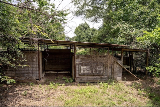 1933 Fm 1272, Grapeland, TX 75844 - view of yard with an outbuilding and exterior structure