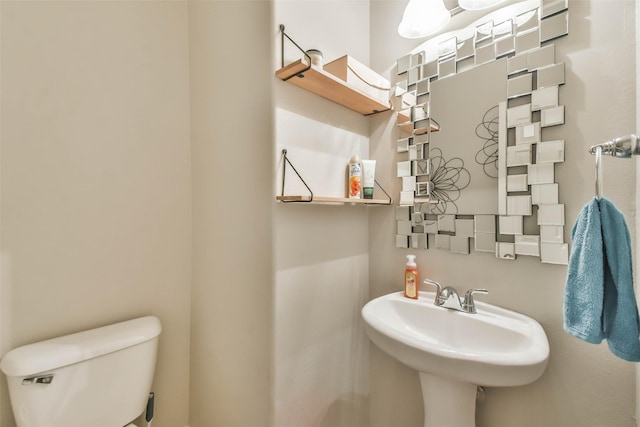 12202 Salt River Valley Ln, Humble, TX 77346 - bathroom with toilet and a sink