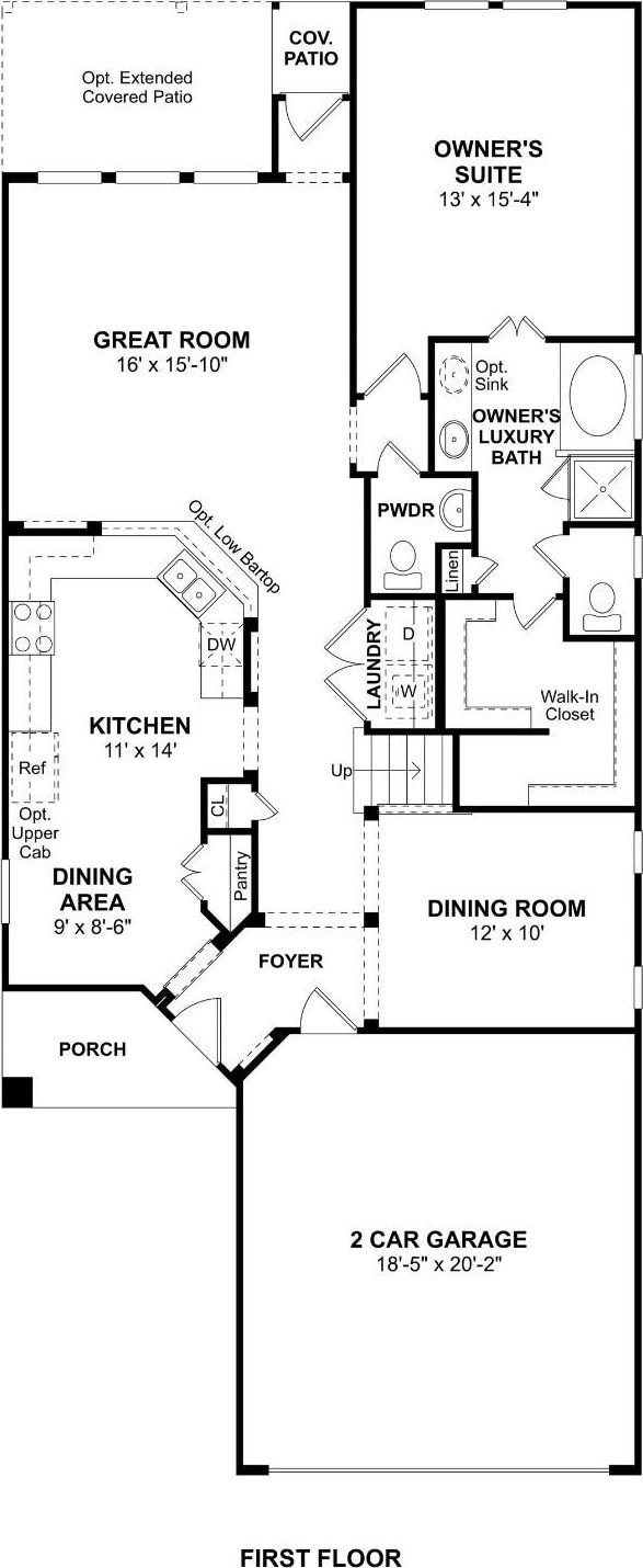 18817 Lucas Michael Way, New Caney, TX 77357 - home floor plan