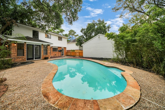 7622 Shangrila Ln, Houston, TX 77095 - view of swimming pool