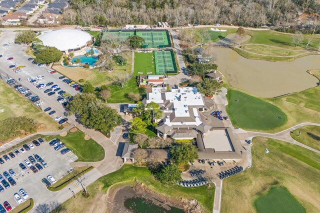 18226 Ennsbury Dr, Houston, TX 77084 - view of property location featuring a golf course