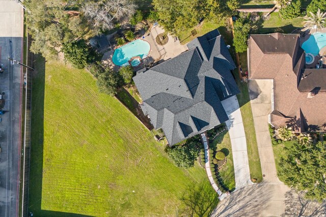 18226 Ennsbury Dr, Houston, TX 77084 - view of property location with a pool area