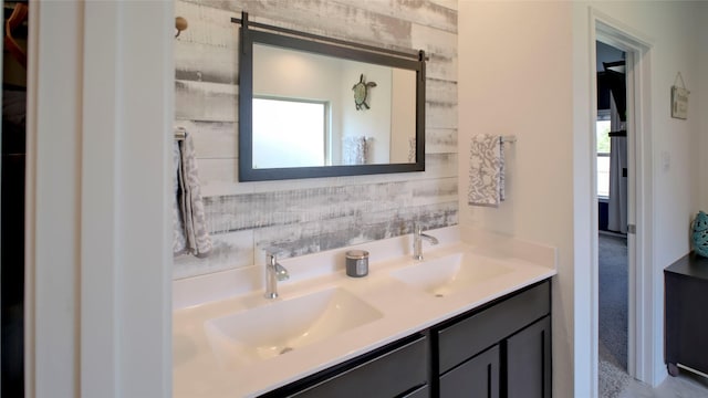 21386 Owl Rd, New Caney, TX 77357 - bathroom with double vanity