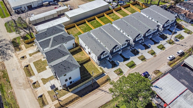 4917 Randon Rd, Houston, TX 77092 - aerial perspective of suburban area