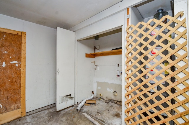 5914 Newquay St, Houston, TX 77085 - bathroom featuring unfinished concrete flooring