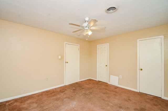 5914 Newquay St, Houston, TX 77085 - unfurnished bedroom featuring carpet flooring, baseboards, and ceiling fan