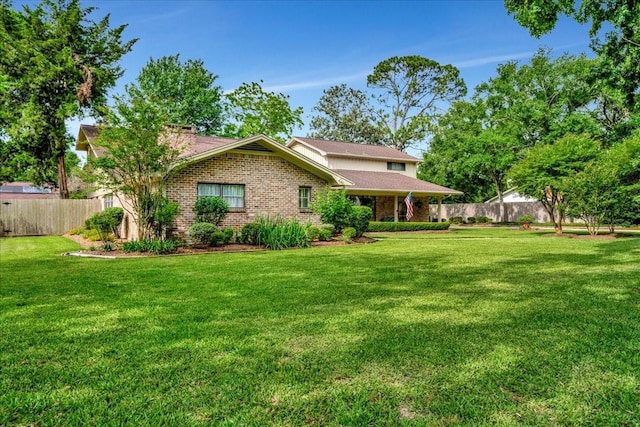 1705 E Texas Ave, Baytown, TX 77520 - rear view of house with brick siding