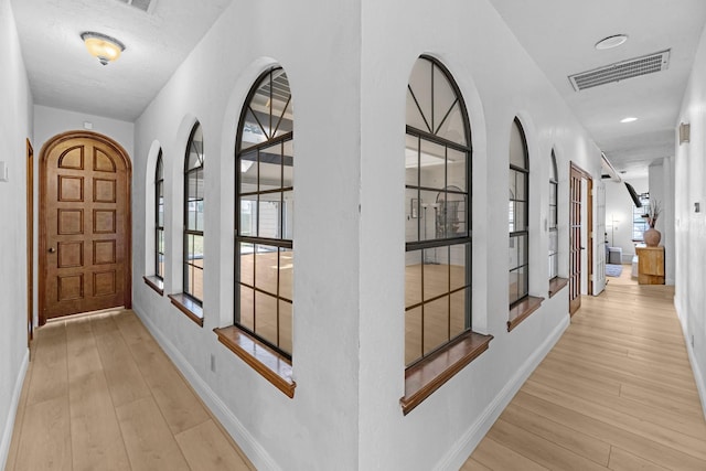 1915 Morton League Rd, Richmond, TX 77406 - hall featuring wood finished floors and baseboards