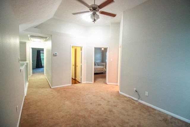 10407 Redwood Dr, Baytown, TX 77523 - unfurnished bedroom featuring carpet flooring, baseboards, and a ceiling fan
