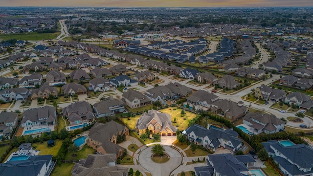 2803 Chester Knoll Ct, Katy, TX 77494 - aerial overview of property's location featuring nearby suburban area