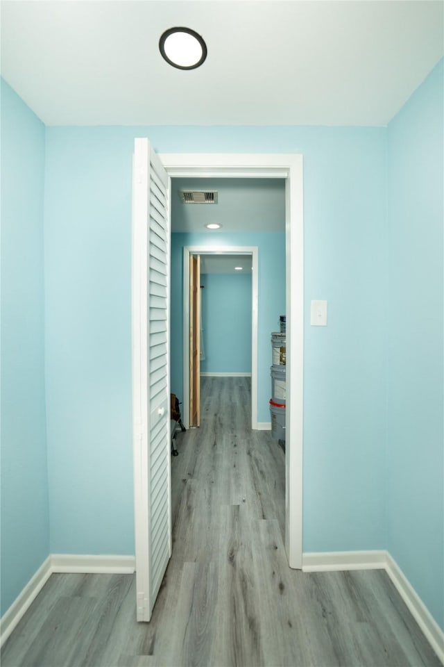 570 Fm 232, Crockett, TX 75835 - hall with wood finished floors and baseboards
