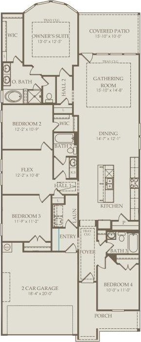 26715 Grandiflora Dr, Magnolia, TX 77355 - property floor plan
