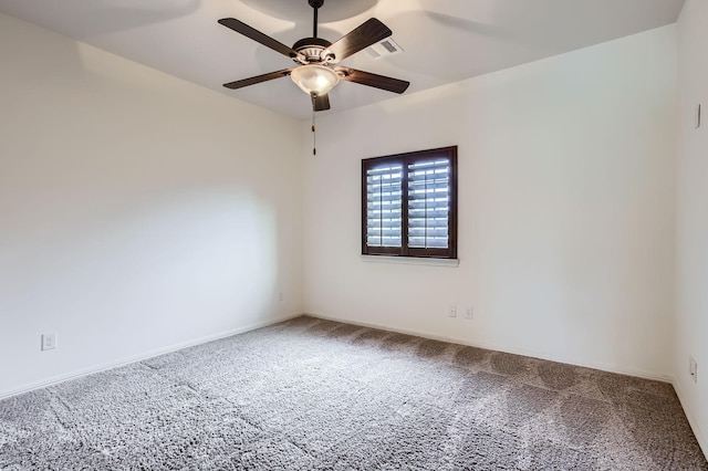 6 Freestone Stream Pl, Spring, TX 77389 - carpeted empty room featuring ceiling fan and baseboards