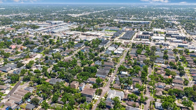 1026 Adele St, Houston, TX 77009 - aerial overview of property's location featuring nearby suburban area