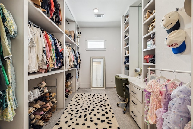 1026 Adele St, Houston, TX 77009 - walk in closet with light carpet