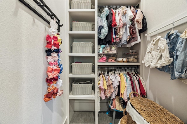 1026 Adele St, Houston, TX 77009 - spacious closet with carpet