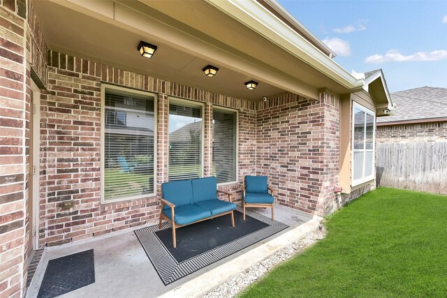2610 Cedar Path Ln, Conroe, TX 77385 - view of patio