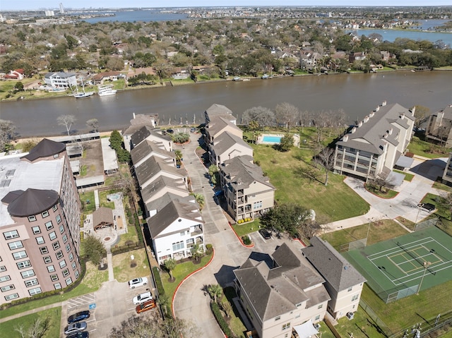 18725 Egret Oaks Ln, Webster, TX 77058 - view of property location featuring a large body of water and nearby suburban area