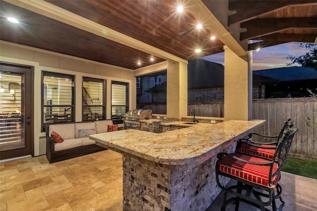 5306 Lockwood Bend Ln, Sugar Land, TX 77479 - view of patio / terrace