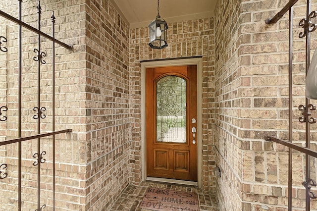 3518 Bain St, Houston, TX 77026 - entrance to property with brick siding