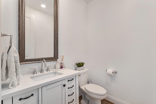 1059 Lakemont Bend Ln, Pinehurst, TX 77362 - bathroom with toilet and vanity