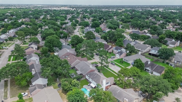 18206 Lake Bend Dr, Houston, TX 77084 - aerial view of property and surrounding area featuring nearby suburban area