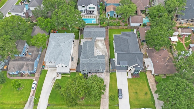 970 W 41st St, Houston, TX 77018 - aerial view of residential area