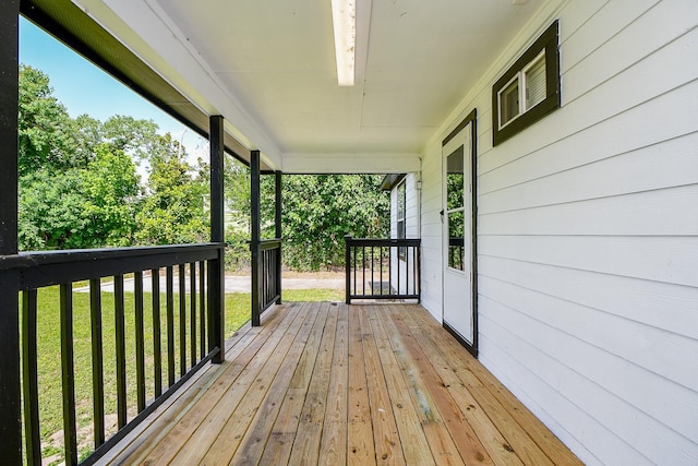1117 King St, Houston, TX 77022 - wooden porch featuring a yard