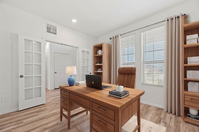 17011 Plover Rock Trl, Hockley, TX 77447 - office space featuring light wood-type flooring and baseboards