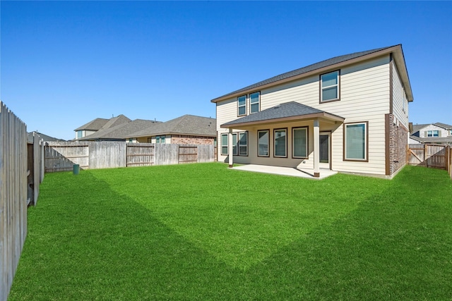 17011 Plover Rock Trl, Hockley, TX 77447 - back of property with a patio area