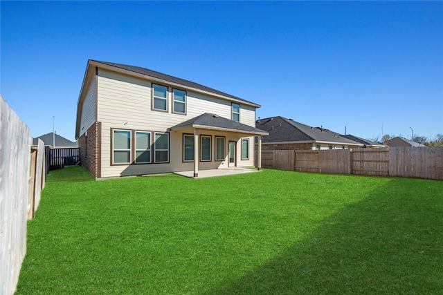 17011 Plover Rock Trl, Hockley, TX 77447 - rear view of property with a patio area