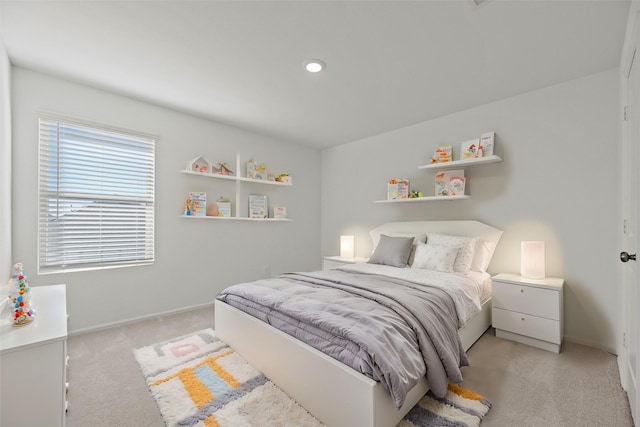 17011 Plover Rock Trl, Hockley, TX 77447 - bedroom featuring light carpet and baseboards