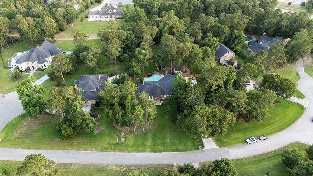 28611 Benders Crossing Dr, Spring, TX 77386 - aerial overview of property's location featuring nearby suburban area
