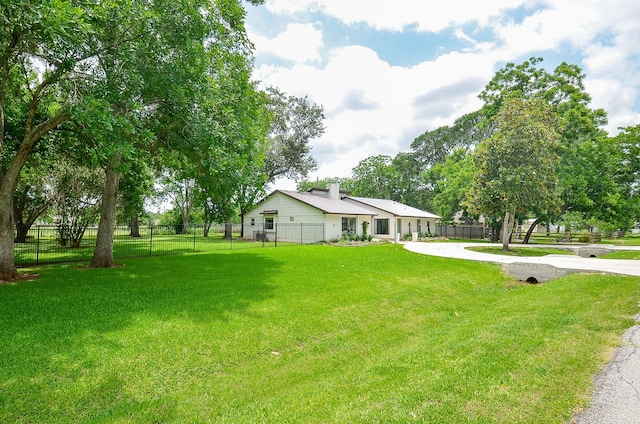36615 Maverick Rd, Simonton, TX 77485 - view of yard with concrete driveway