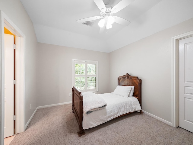 23647 Litchfield Bend Ln, Katy, TX 77494 - bedroom featuring light colored carpet, baseboards, and a ceiling fan