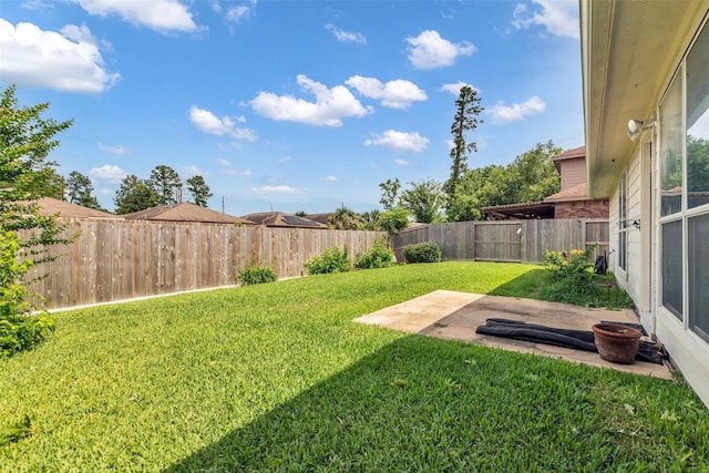 11823 Lois Ln, Pinehurst, TX 77362 - view of yard with a patio area