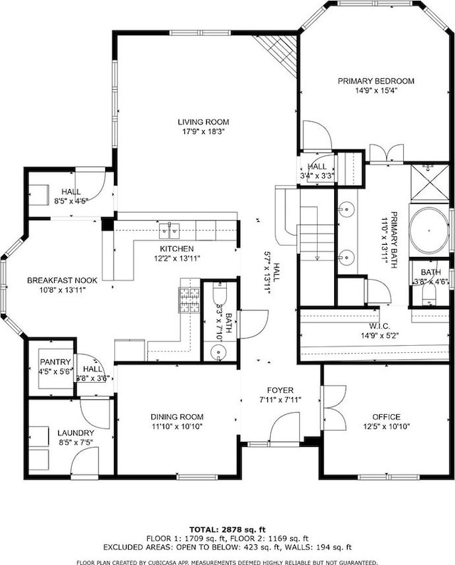 19603 Pitchstone Dr, Tomball, TX 77377 - home floor plan