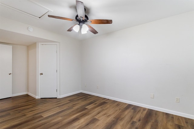 12626 Marble Dr, Houston, TX 77070 - spare room with wood finished floors and baseboards