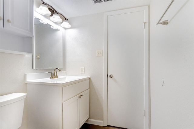 12626 Marble Dr, Houston, TX 77070 - half bath with vanity and toilet