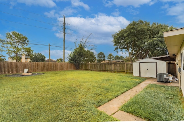 12626 Marble Dr, Houston, TX 77070 - view of yard with central AC unit