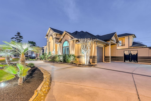 15818 Conners Ace Dr, Spring, TX 77379 - view of front of property featuring stucco siding, concrete driveway, and an attached garage
