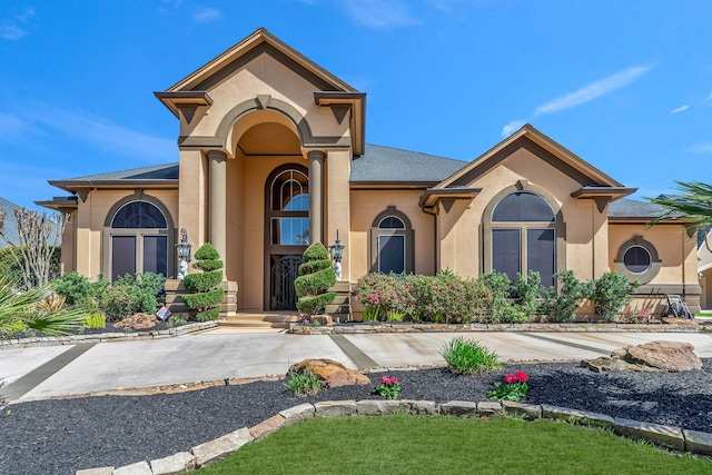15818 Conners Ace Dr, Spring, TX 77379 - mediterranean / spanish house featuring stucco siding