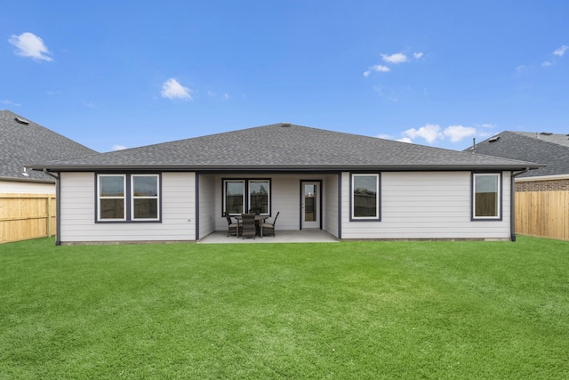 5302 Allen Cay, Texas City, TX 77590 - back of house with a patio and roof with shingles