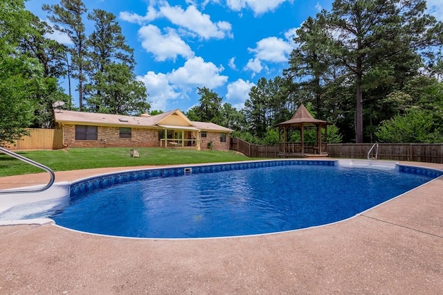 4322 Fm 842, Lufkin, TX 75901 - view of pool with a gazebo