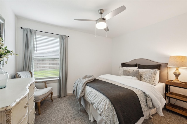 3710 Birtley Bend Way, Fulshear, TX 77441 - bedroom with light carpet, a ceiling fan, and baseboards