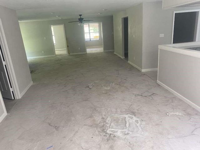 167 County Road 3665 W, Splendora, TX 77372 - empty room featuring ceiling fan and baseboards