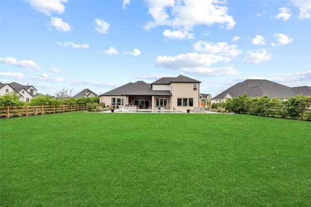 7851 Longhorn Trl, Fulshear, TX 77406 - back of house with a patio