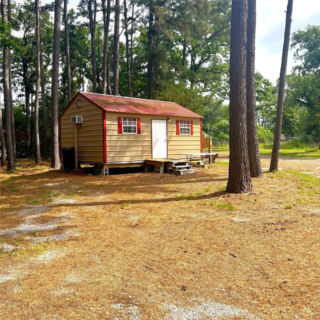 5002 Fm 811, Centerville, TX 75833 - view of outdoor structure with view of wooded area