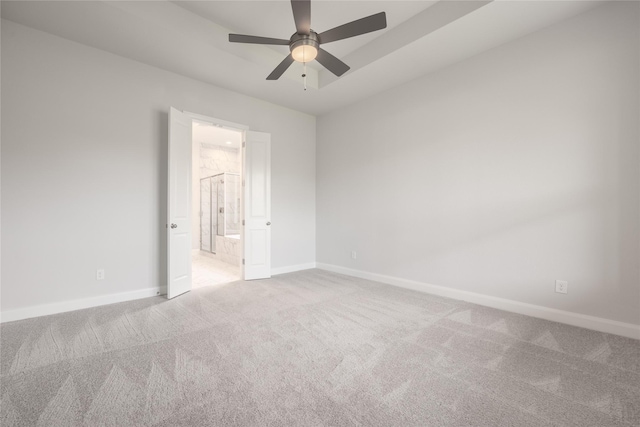 813 Laguna Green Ln, Katy, TX 77493 - carpeted empty room featuring baseboards and a ceiling fan