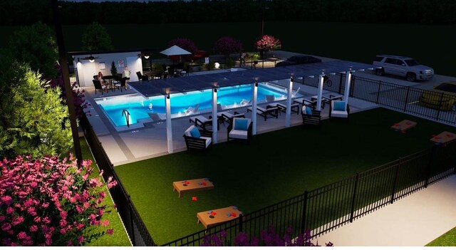 1705 Bologna Ln, Houston, TX 77055 - view of community pool